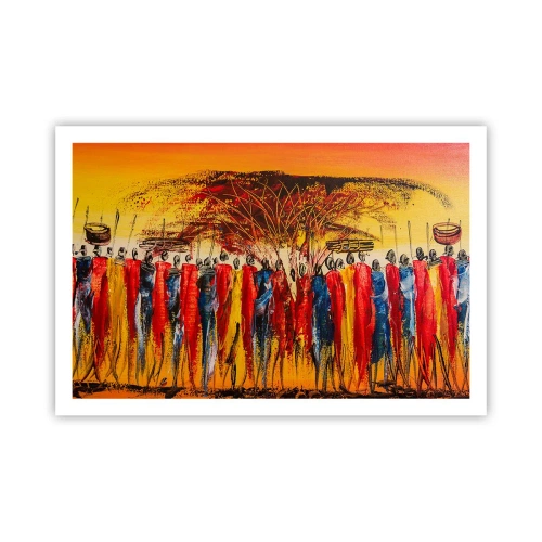 Poster - Acolo, acolo, acolo, acolo se duc - 91x61 cm