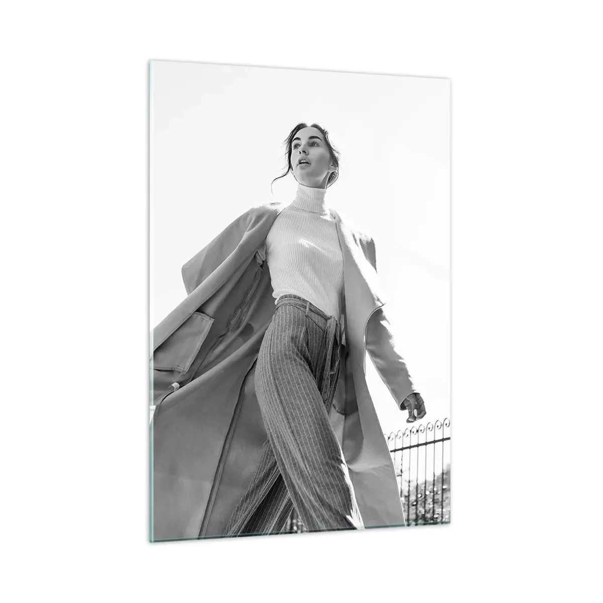 Tablou pe sticlă - Vii cu mine? - 50x70 cm