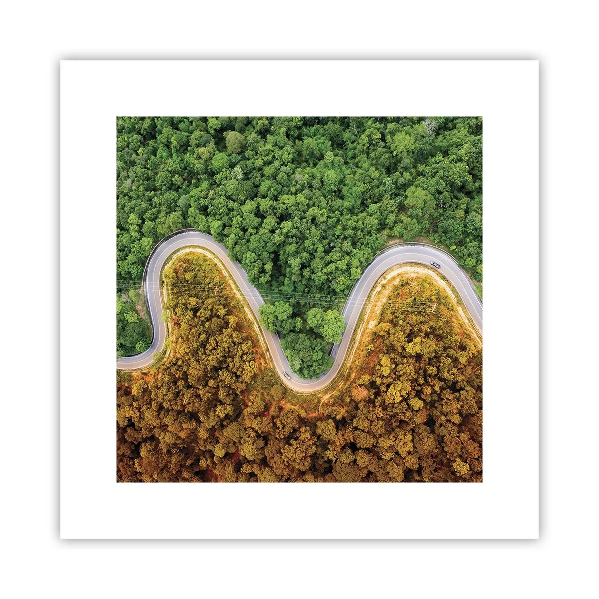 Poster - Frontiere și defilee - 30x30 cm