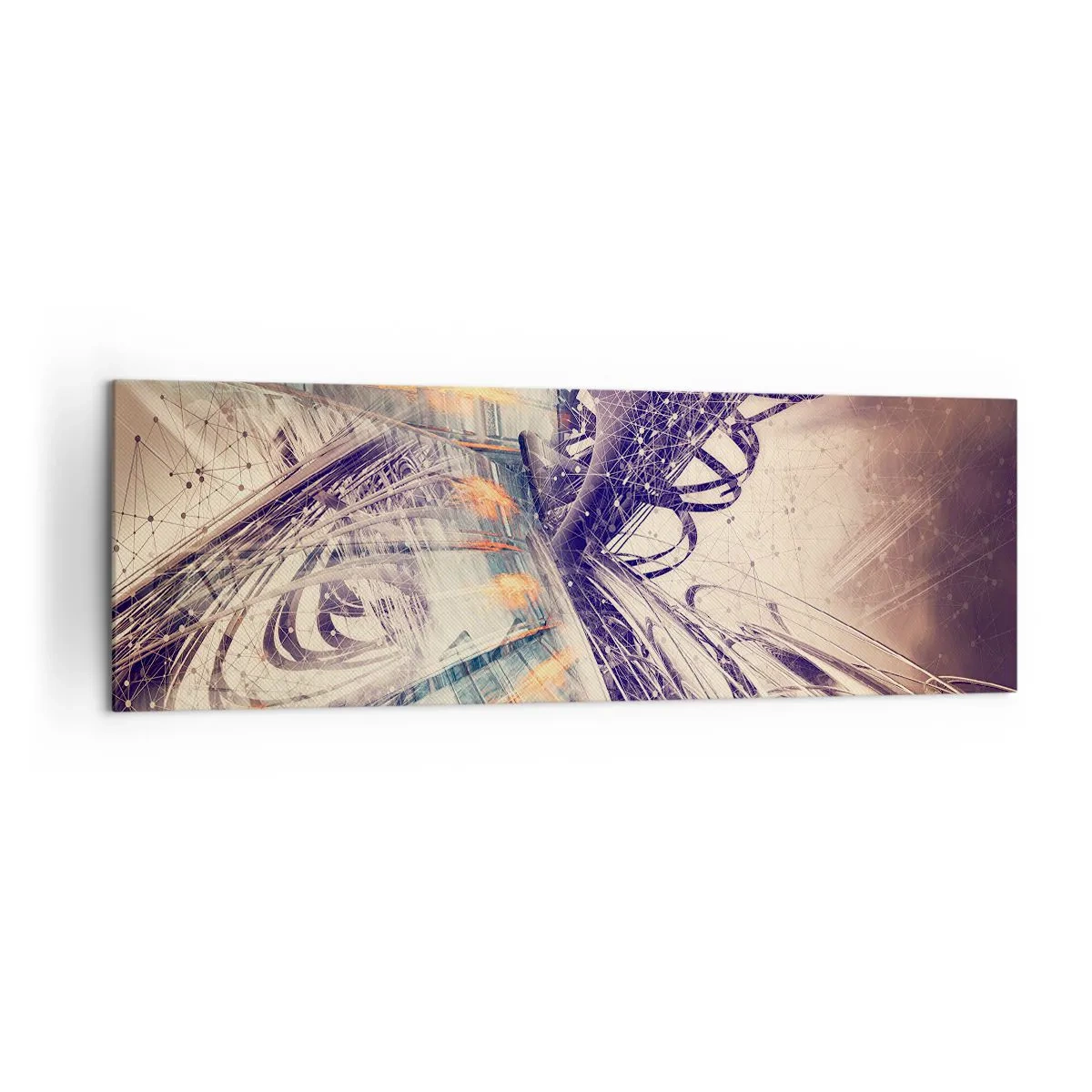 Tablou pe pânză - În marea grabă - 160x50 cm