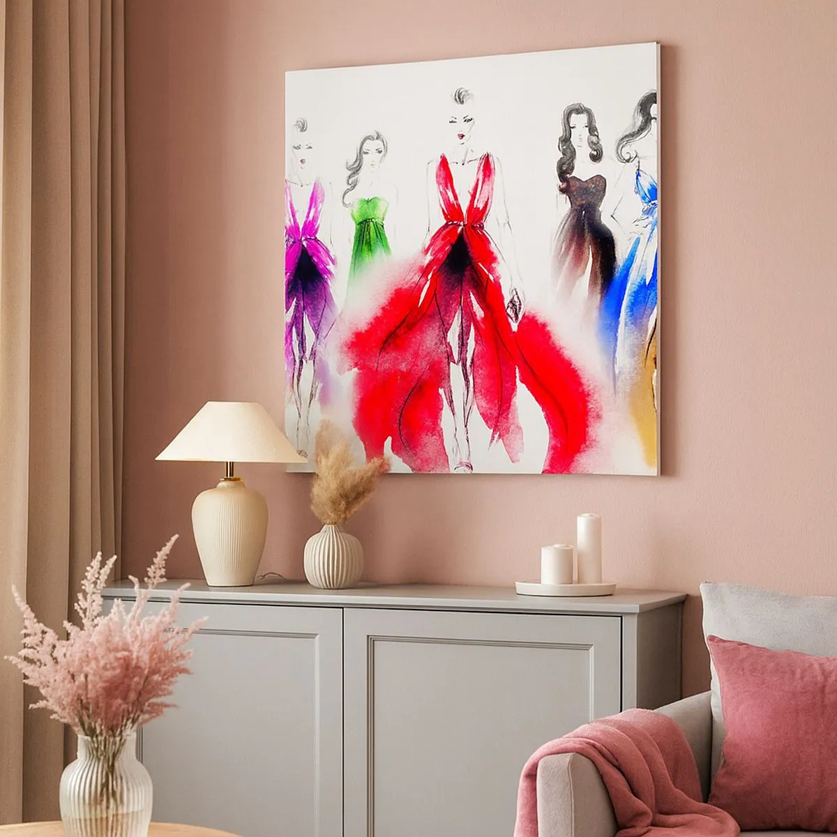 Tablou pe pânză - Chef de ținute - 30x30 cm