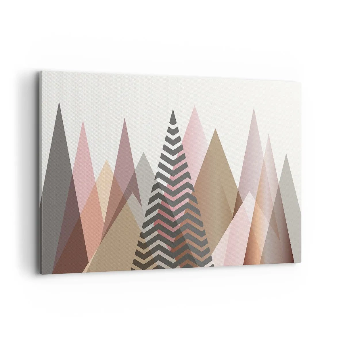 Tablou pe pânză - Construcție piramidală - 100x70 cm