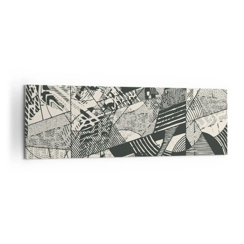 Tablou pe pânză - Dinamica de astăzi - 160x50 cm