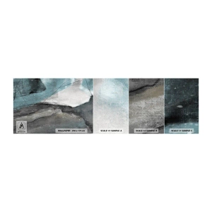 Mostră de Tapet Standard Eco - Abstracție: roci și gheață - Minimalism, Bucată, Modern - 100x30 cm