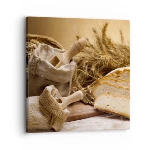 Tablou pe pânză - Oprire violentă - 30x30 cm