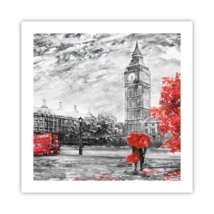 Poster - O zi excitantă - 50x50 cm