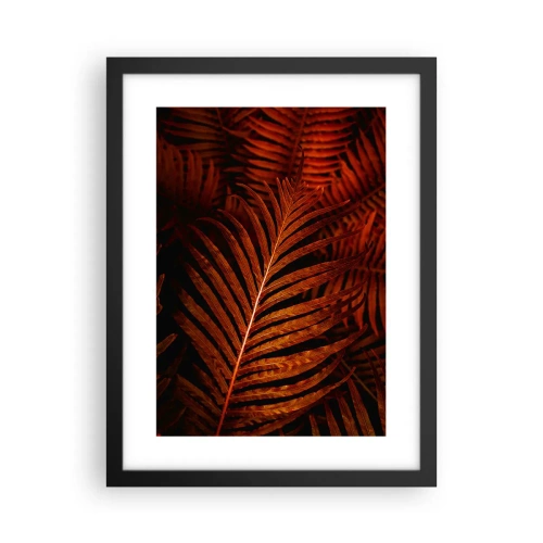 Poster în ramă neagră - Ardoarea vieții - 30x40 cm