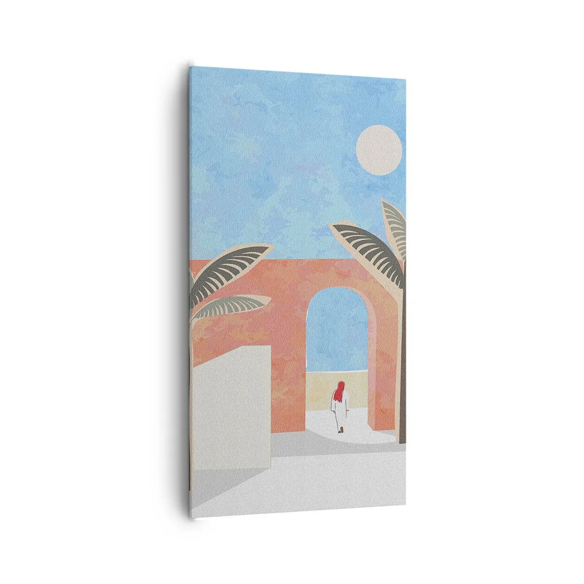 Tablou pe pânză - O zi arabă - 65x120 cm