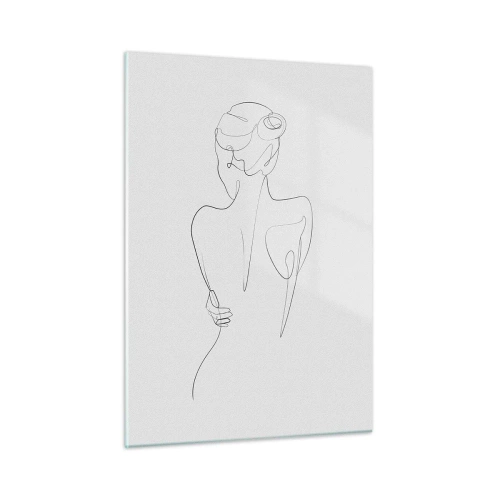 Tablou pe sticlă - Muzica corpului - 50x70 cm