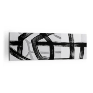 Tablou pe pânză - Construind adâncimea - 160x50 cm