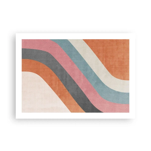 Poster - Compoziție diagonală - mișcare - 70x50 cm