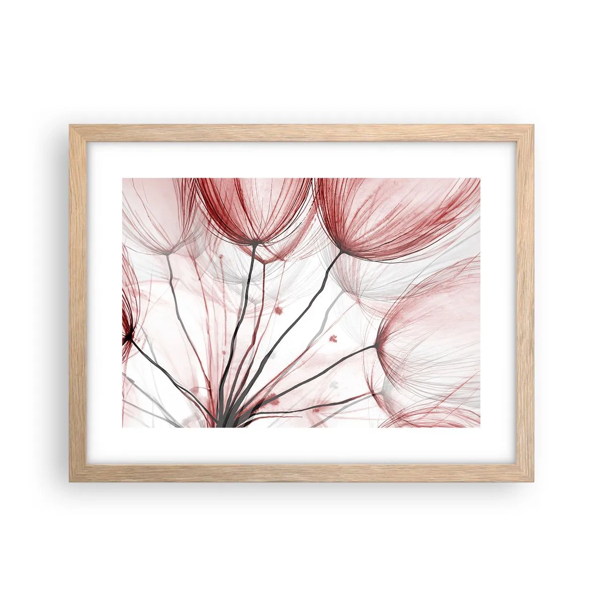 Poster în ramă de stejar deschis - Înainte de plecare - 40x30 cm
