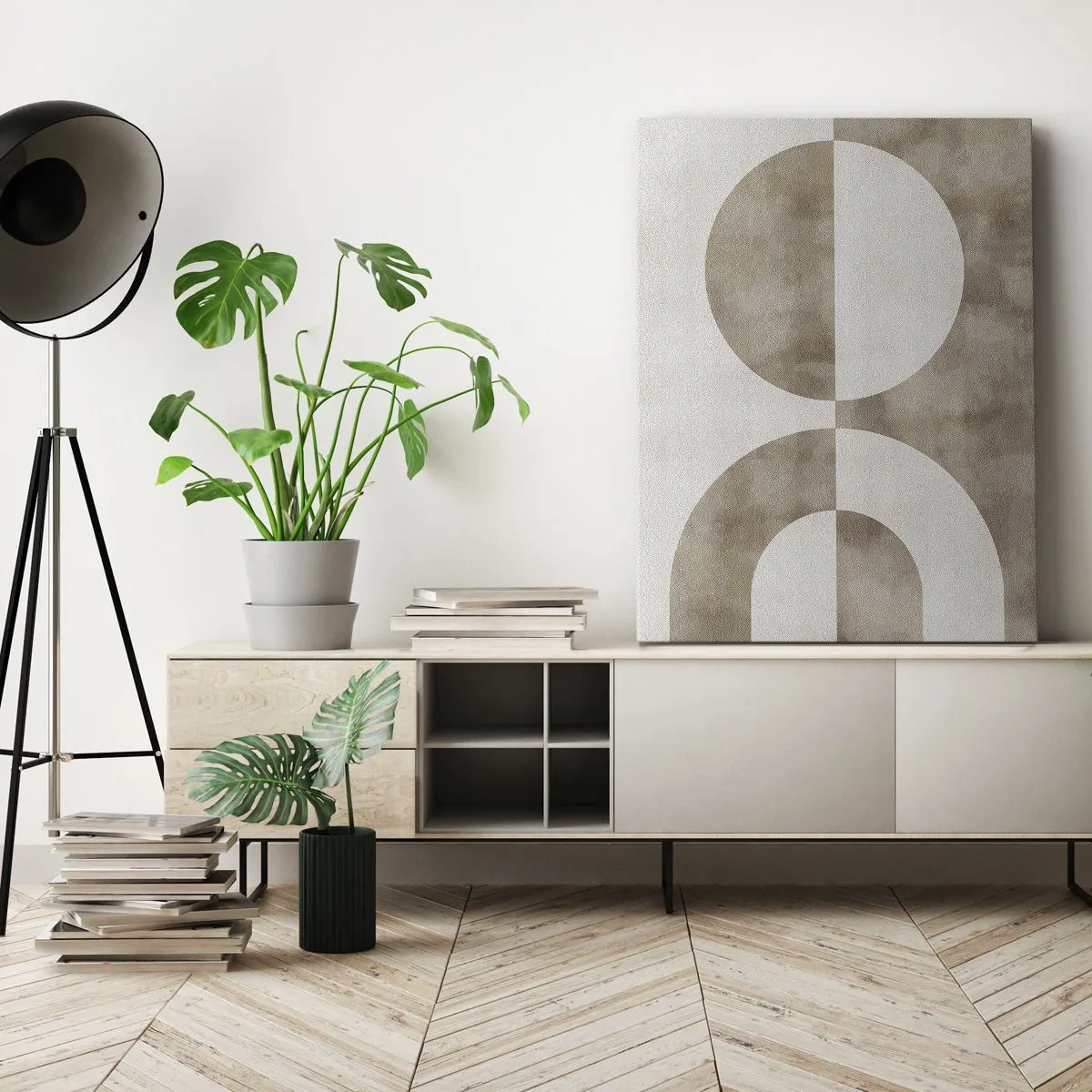 Tablou pe pânză - Similitudini și diferențe - 80x120 cm