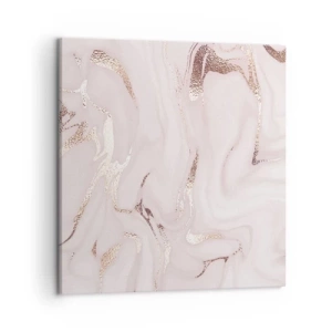 Tablou pe pânză - În nebunia roz - 50x50 cm