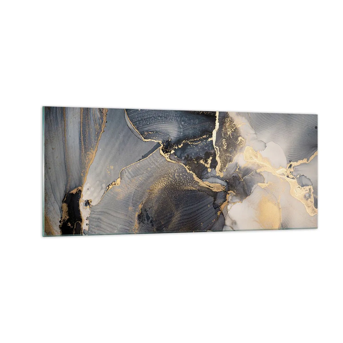 Tablou pe sticlă - Viața unei pietre - 100x40 cm