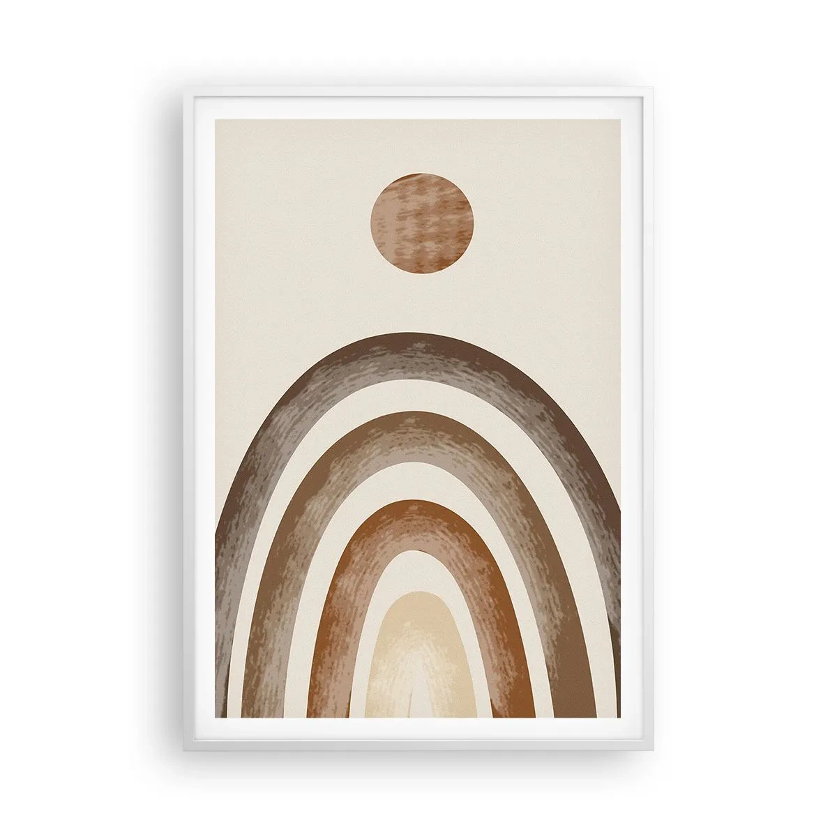 Poster în ramă albă - Într-o galaxie îndepărtată - 70x100 cm