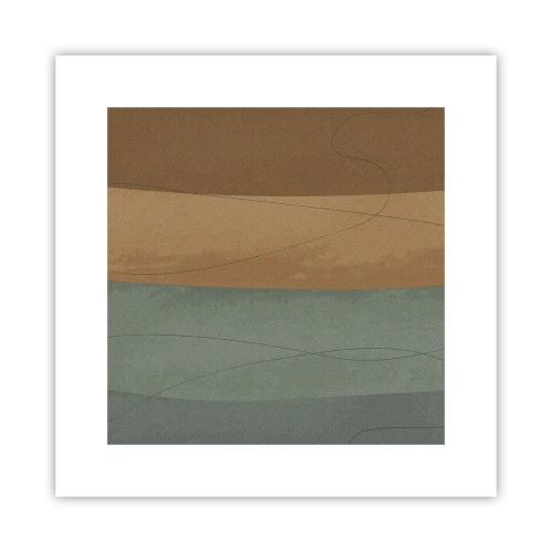 Poster - Compoziție orizontală - 30x30 cm