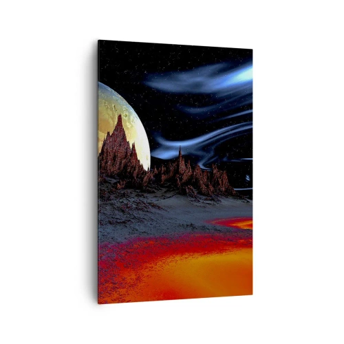 Tablou pe pânză - Lumea necunoscută - 80x120 cm