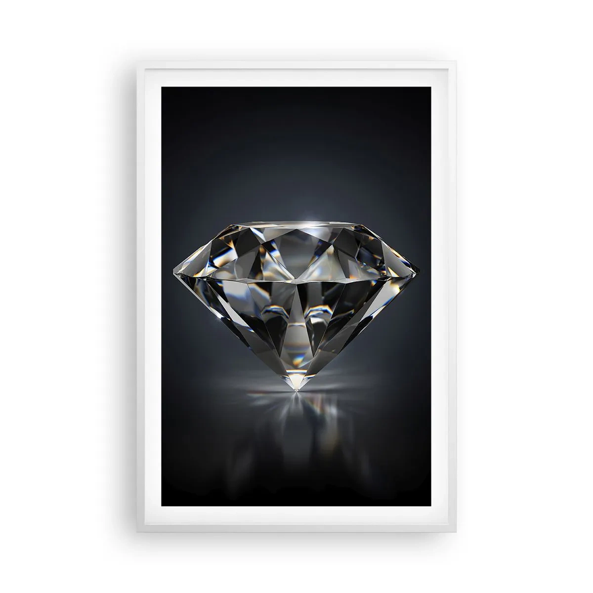 Poster în ramă albă - Best girls friend - 61x91 cm