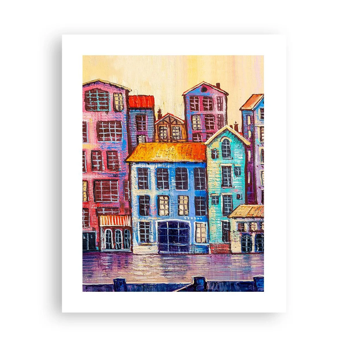 Poster - Un oraș ca în basm - 40x50 cm