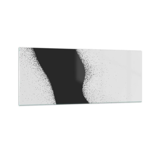 Tablou pe sticlă - Echilibru lichid - 100x40 cm