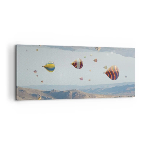 Tablou pe pânză - Orice este posibil aici - 100x40 cm