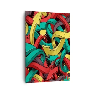 Tablou pe pânză - Pe unde să mergem? - 70x100 cm