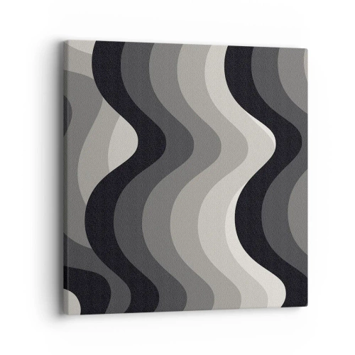 Tablou pe pânză - Val după val - 40x40 cm