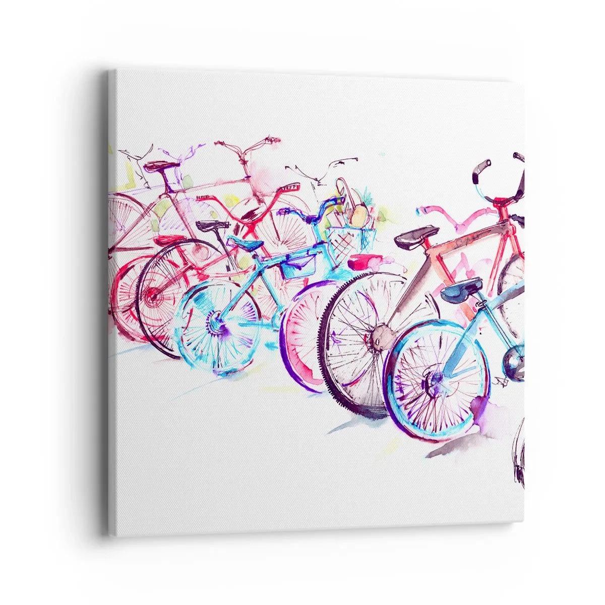 Tablou pe pânză - Reuniunea clubului Antymoto - 40x40 cm