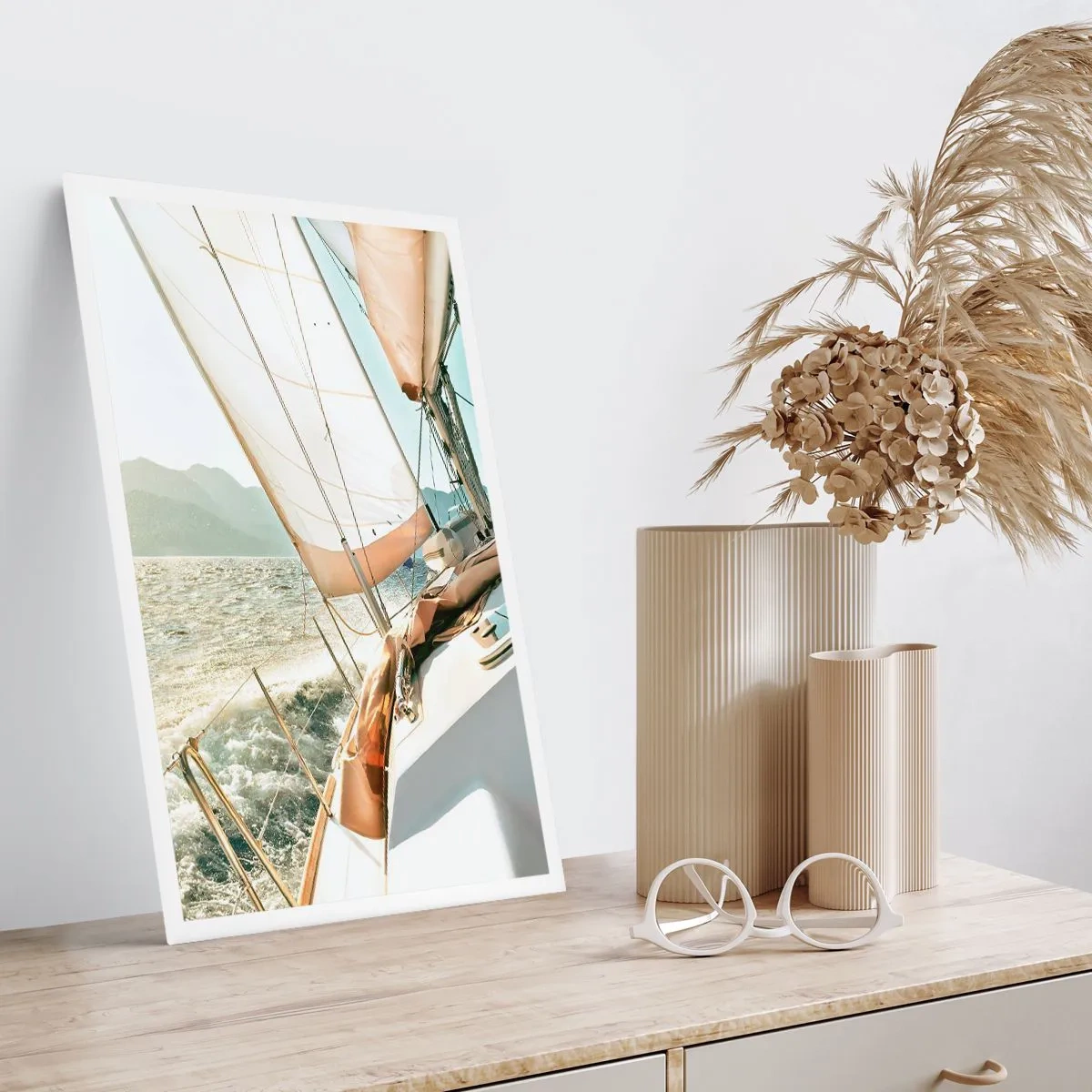 Poster - Pânzele umflate de vânt - 50x70 cm