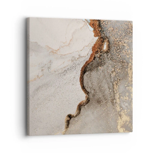 Tablou pe pânză - La granița culorilor - 30x30 cm