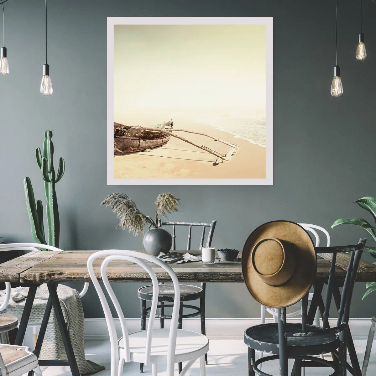 Poster - O amintire din Mările Sudului - 60x60 cm