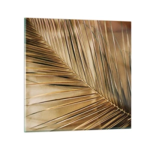 Tablou pe sticlă - Colonadă naturală - 40x40 cm