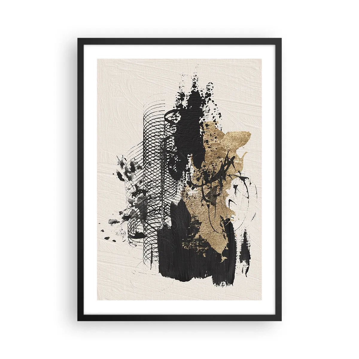 Poster în ramă neagră - Compoziție cu pasiune - 50x70 cm