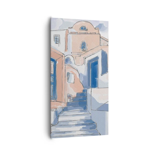 Tablou pe pânză - Oraș exotic - 65x120 cm