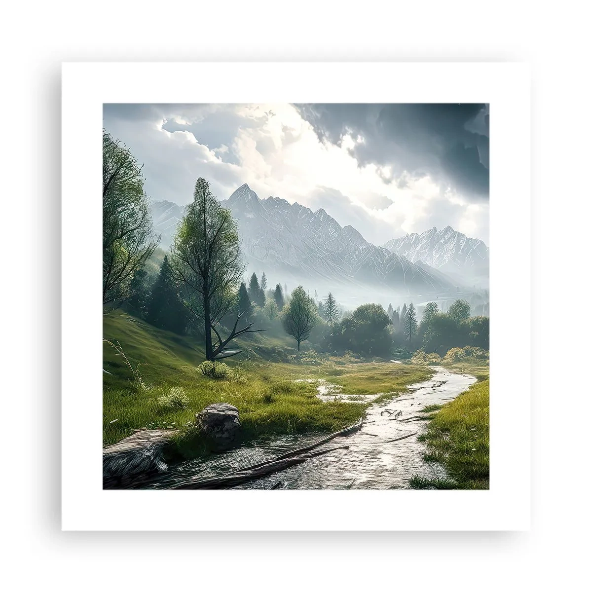 Poster - Până acolo și înapoi - 40x40 cm