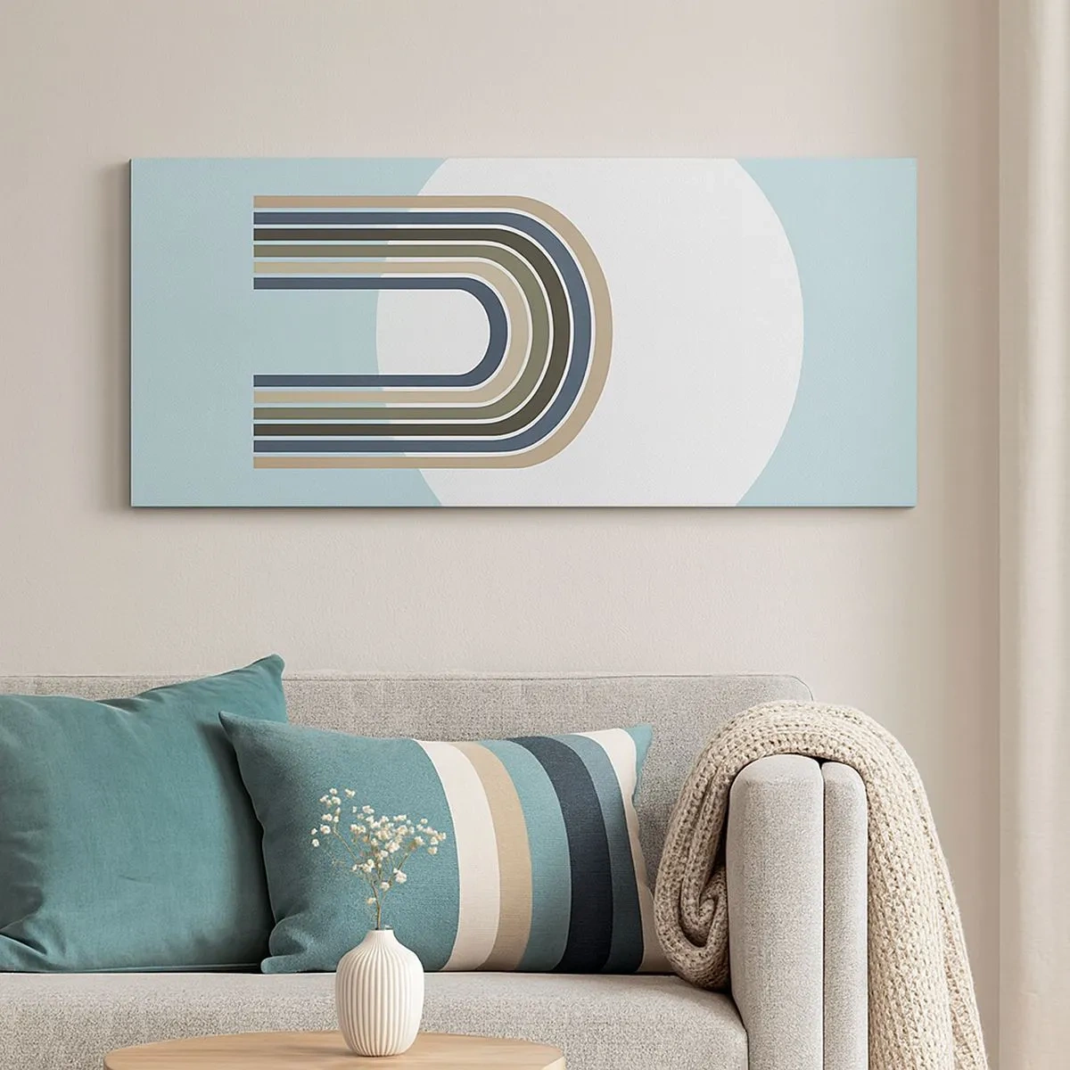 Tablou pe pânză - Atracție irezistibilă - 100x40 cm