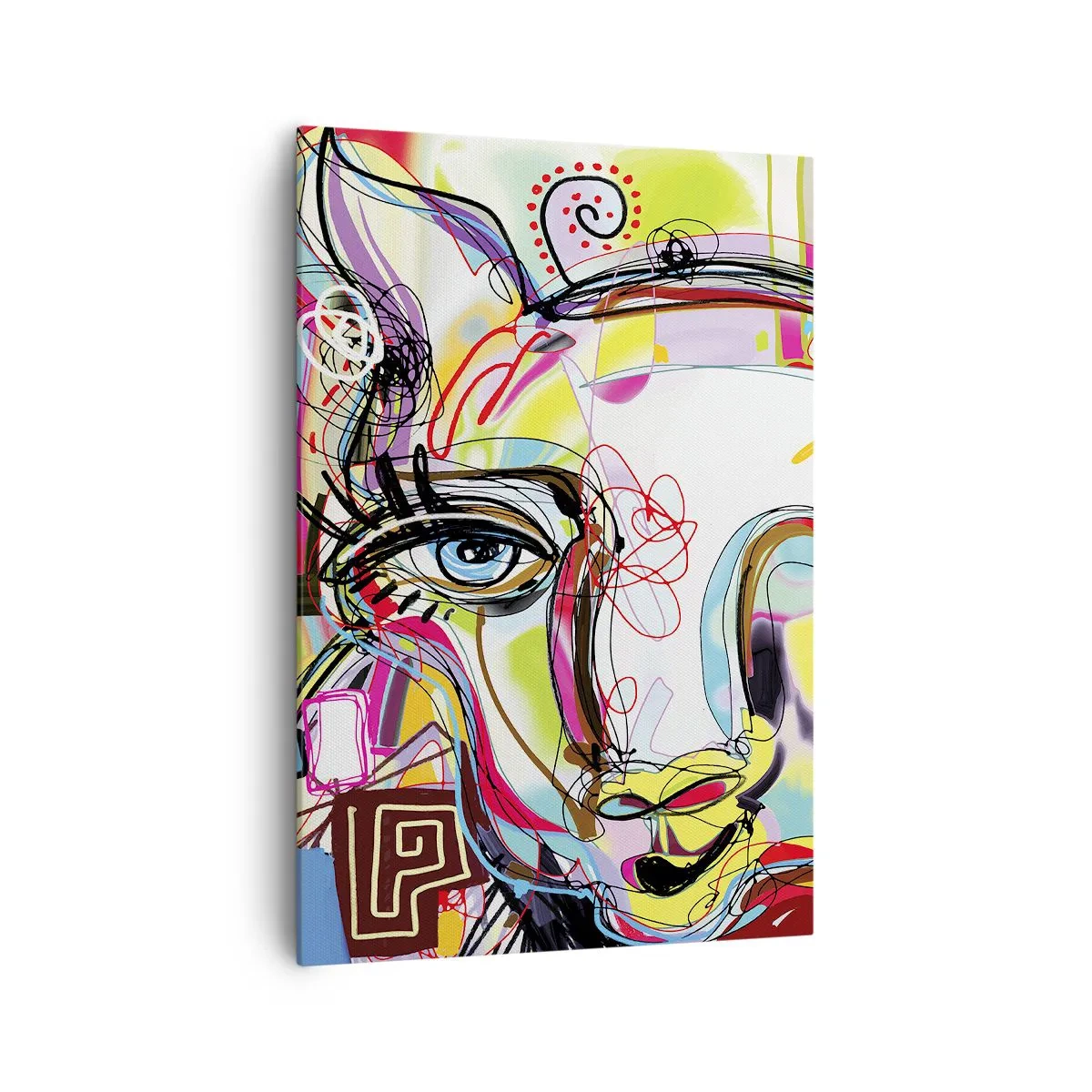 Tablou pe pânză - Bogăția naturii feline - 70x100 cm