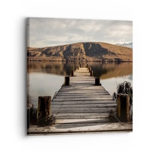 Tablou pe pânză - Peisaj în tăcere - 30x30 cm