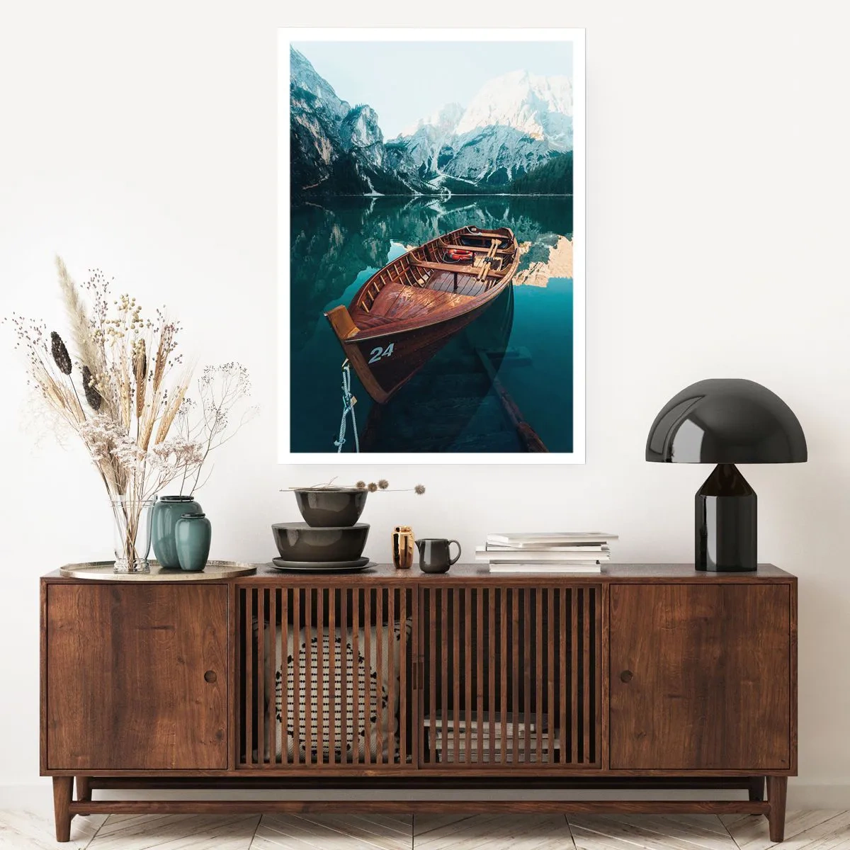 Poster - Ca și cum ar fi pictat pe sticlă - 70x100 cm