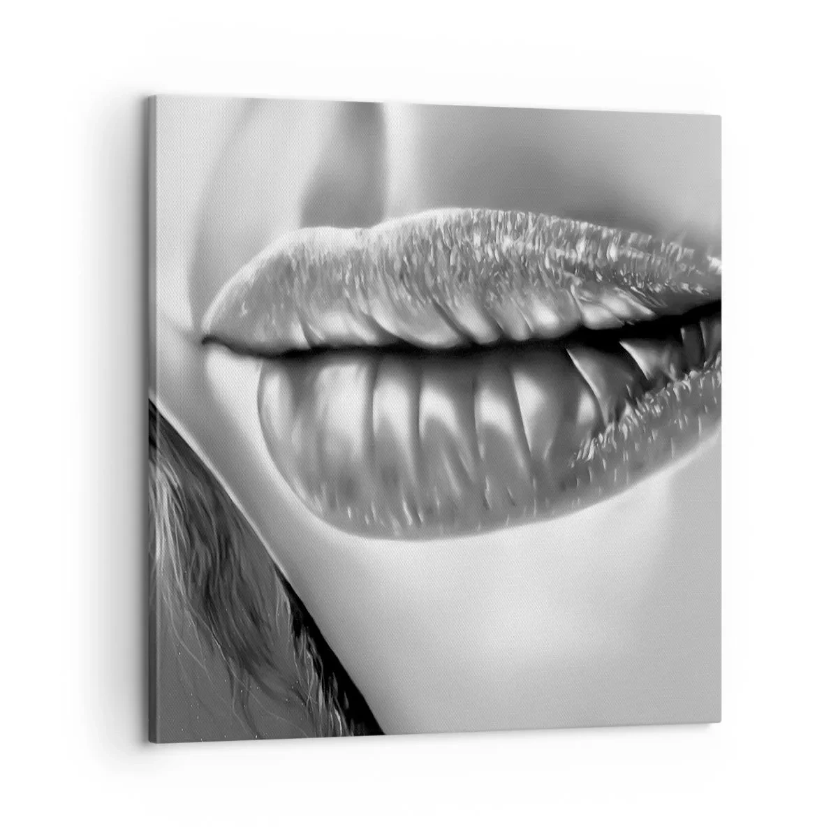 Tablou pe pânză - Știu la ce te gândești... - 60x60 cm