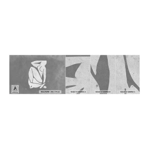 Mostră tapet Premium Sand - În reverie - Minimalist, act, Delicat - 100x30 cm