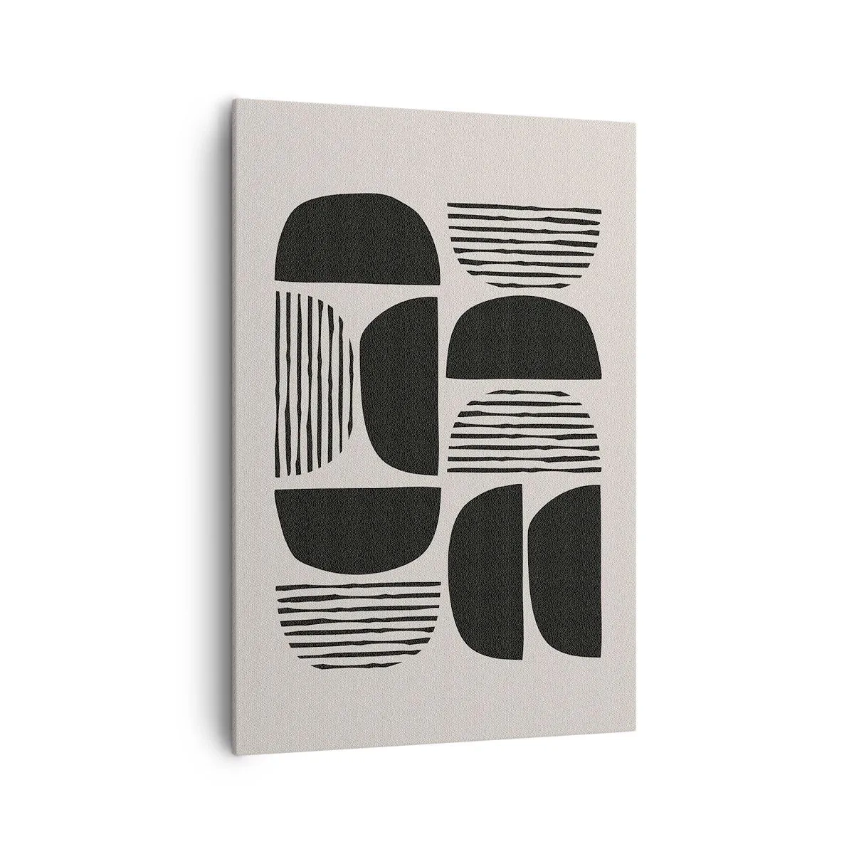 Tablou pe pânză - Jumătăți necomplete - 70x100 cm