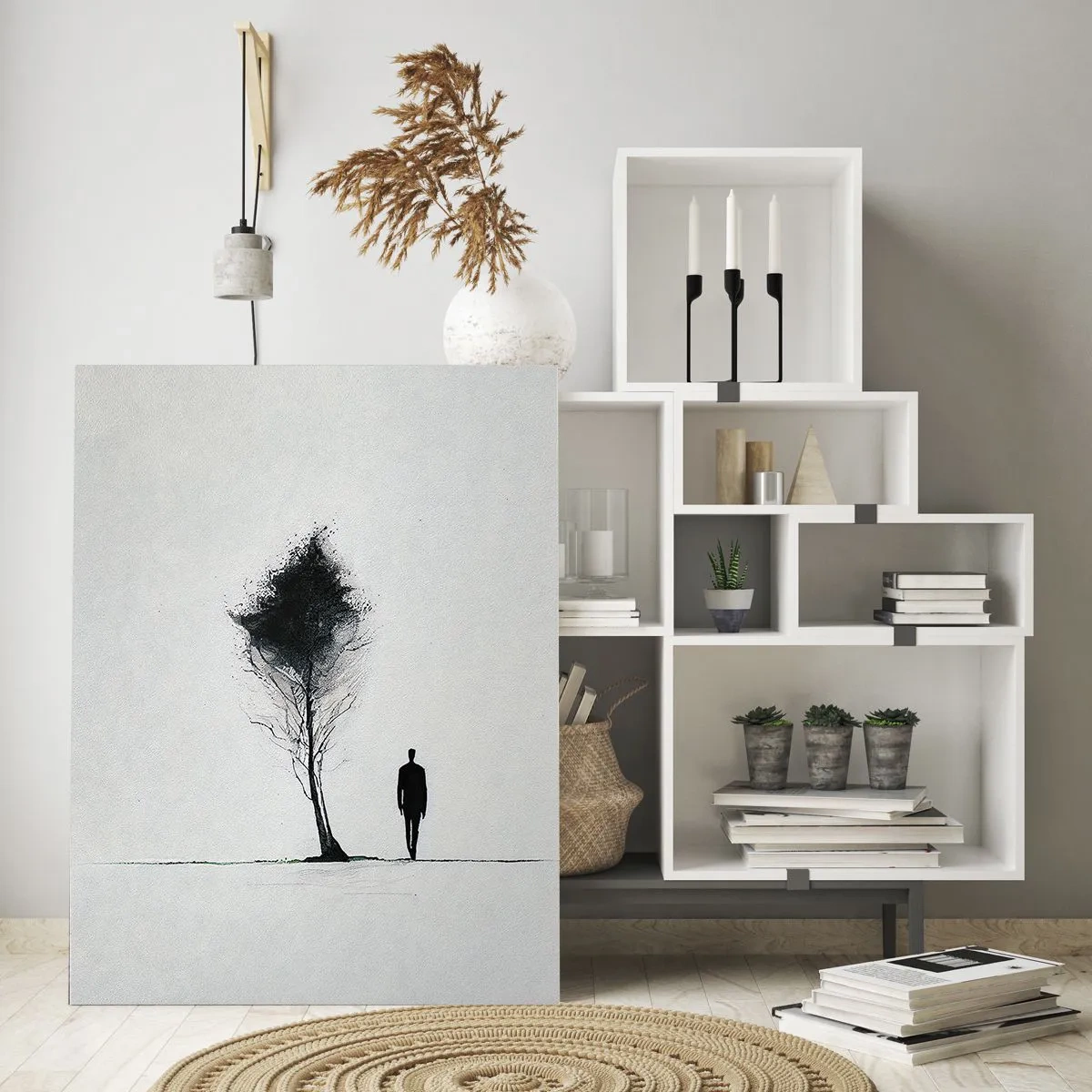 Tablou pe sticlă - Noi toți rătăcim - 70x100 cm