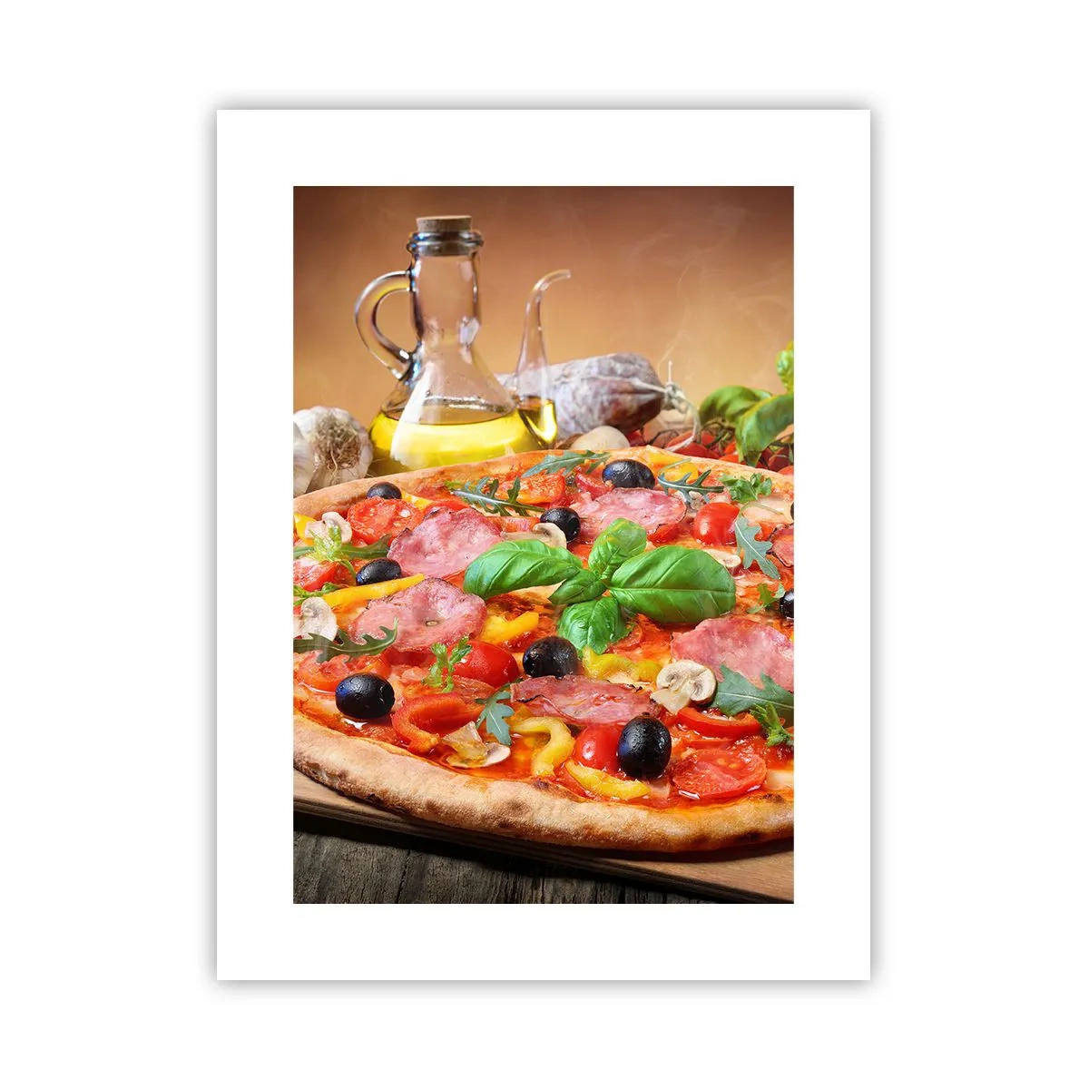 Poster - Cu o adevărată aromă italiană - 30x40 cm