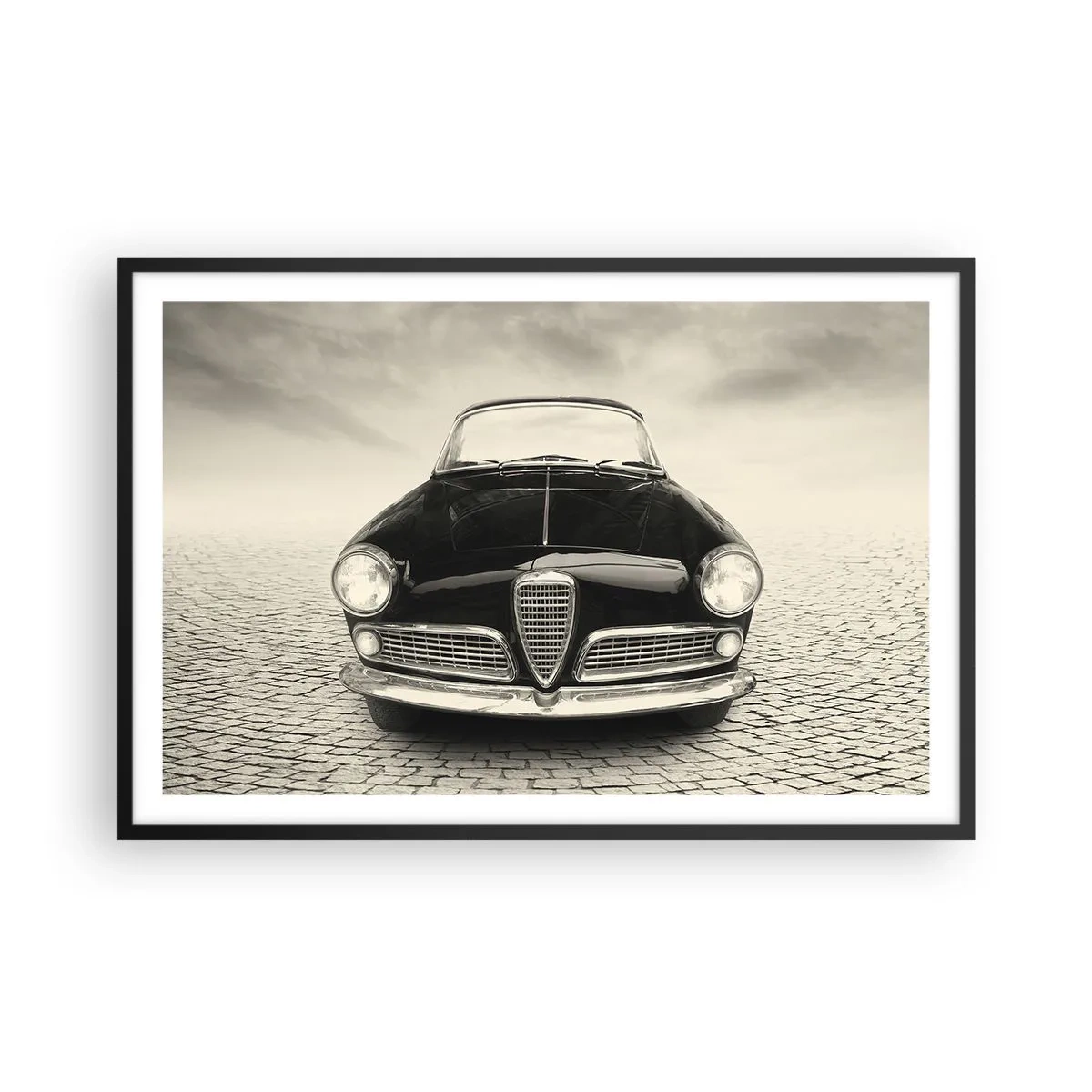 Poster în ramă neagră - Și cum să nu mă iubești? - 91x61 cm