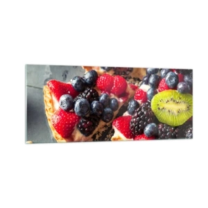 Tablou pe sticlă - Dolce vita! - 100x40 cm