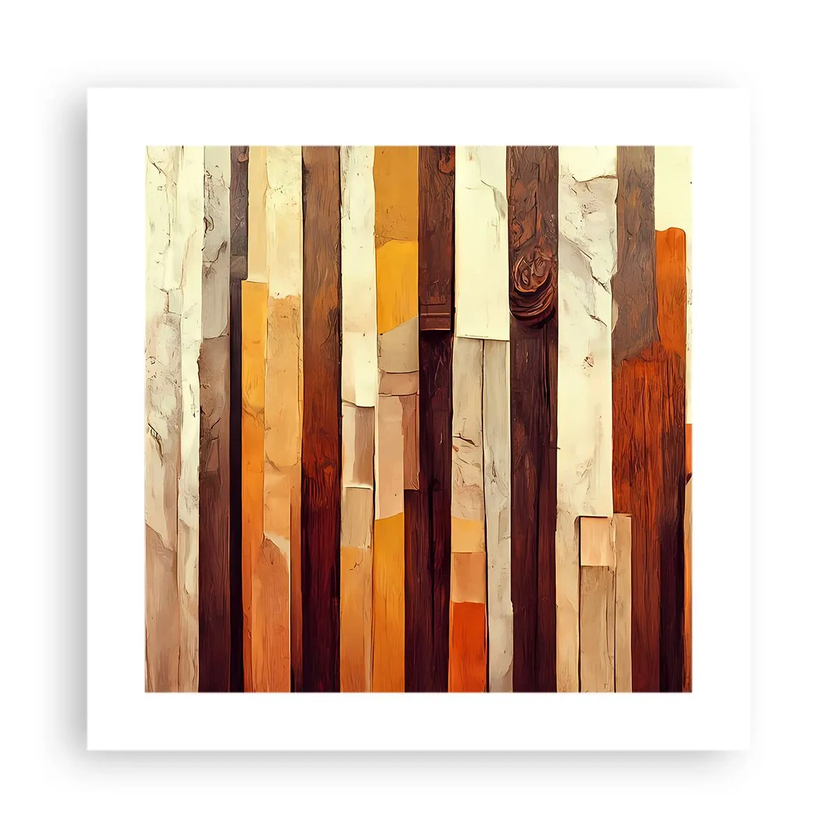 Poster - Imnul copacilor din pădure - 40x40 cm