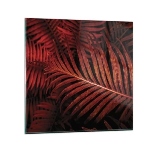 Tablou pe sticlă - Ardoarea vieții - 30x30 cm