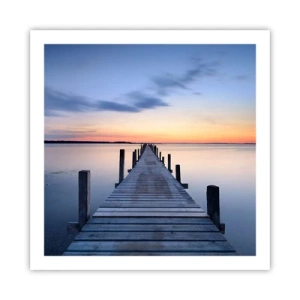 Poster - Calmul unui amurg senin - 60x60 cm